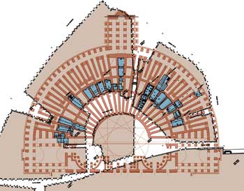 Plan of the Theater of Pompey